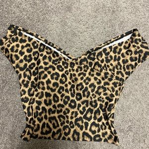 Kortni Jeane Cheetah Top